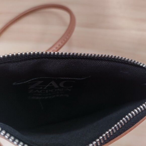 Zac Posen Bloomingdales Rose Gold Faux Leather Pouch Cross Body Mini Bag - Picture 6 of 8